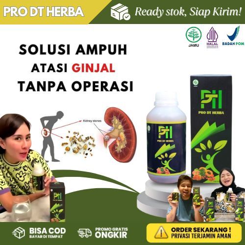 Obat Batu Ginjal Kencing Batu Infeksi Saluran Kemih Herbal Ginjal Kencing Tidak Tuntas - Pro Dt Herb