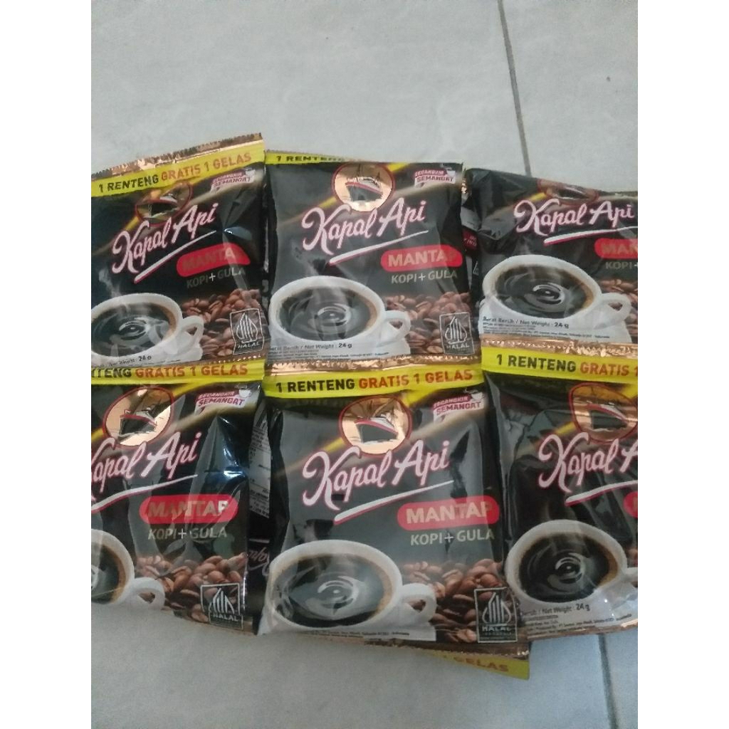 

Kapal Api Mantap Tanpa gelas