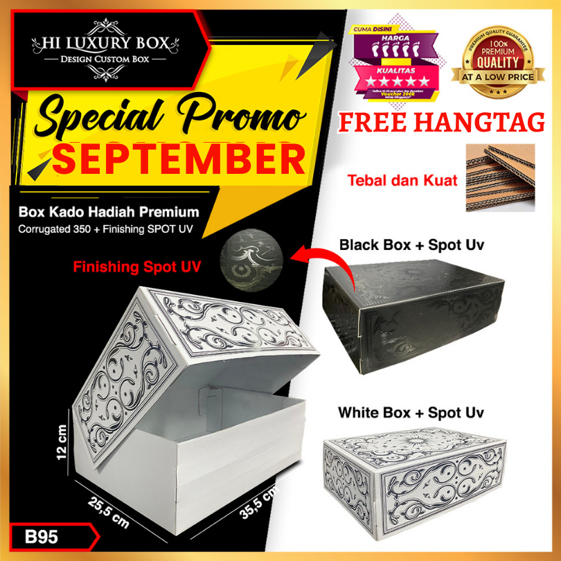 

Box Kado - Kotak Hadiah Jumbo - Box Spot Uv - B95