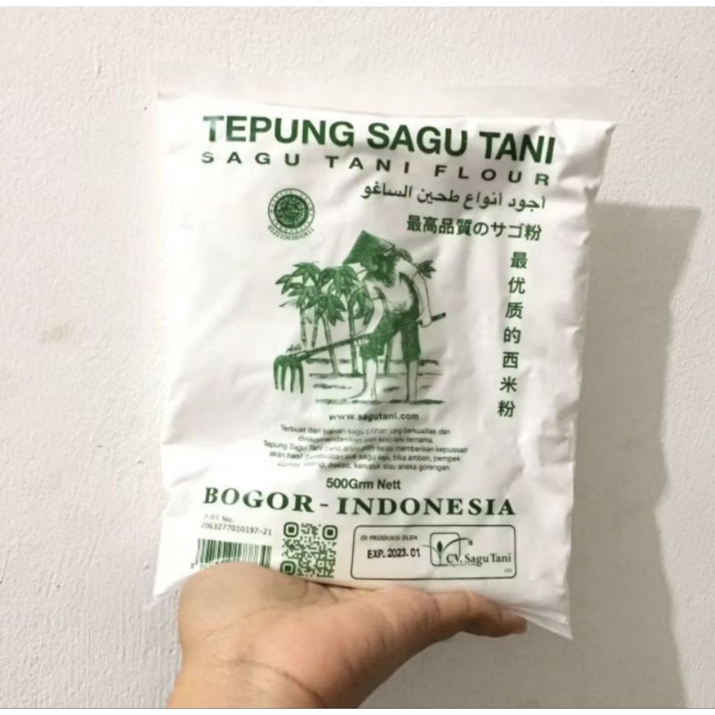 

Tepung Sagu Tani Asli 500gr/1kg