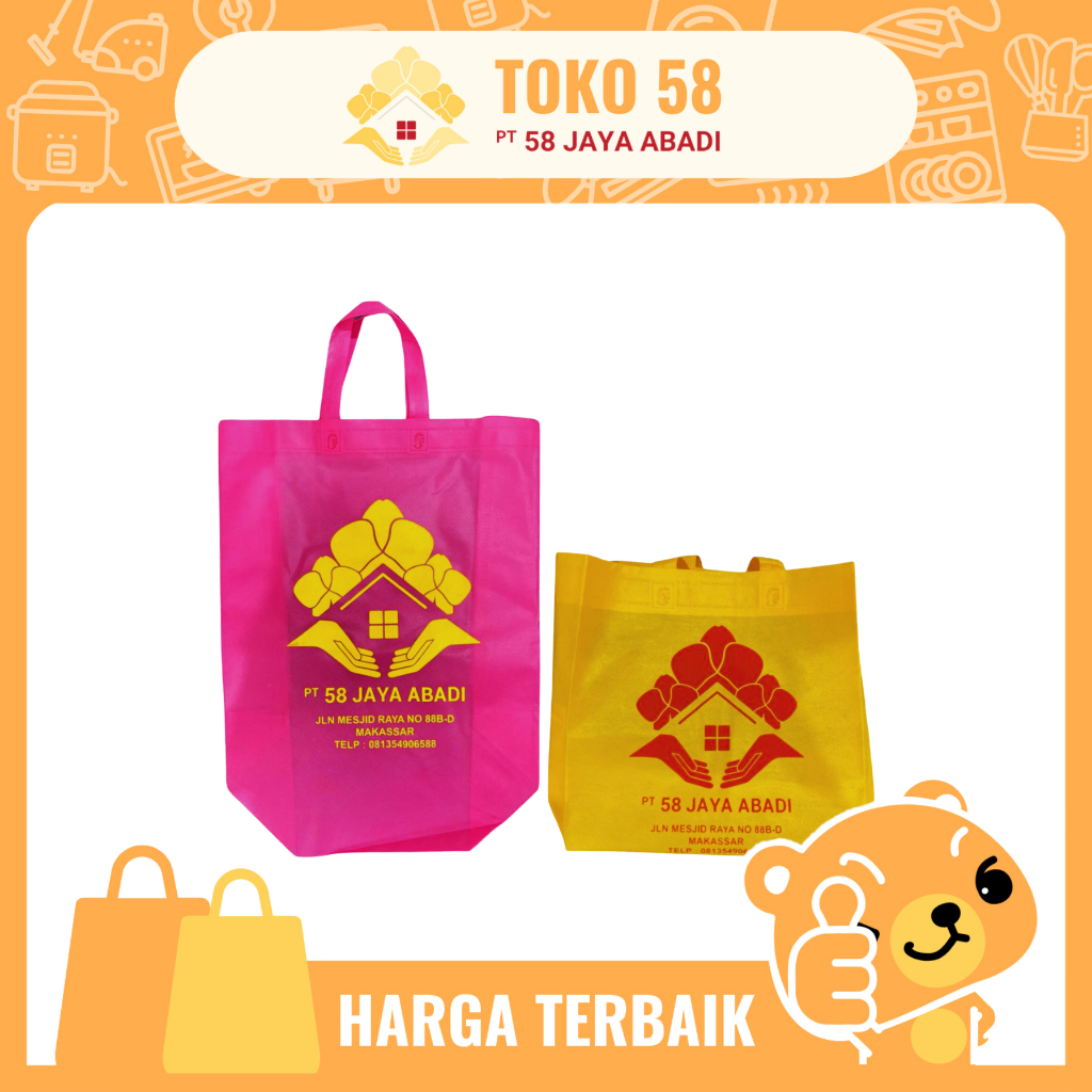 [COD] Kantong Kain Besar & Kecil ( Untuk Pengiriman Instant ) / Pcs