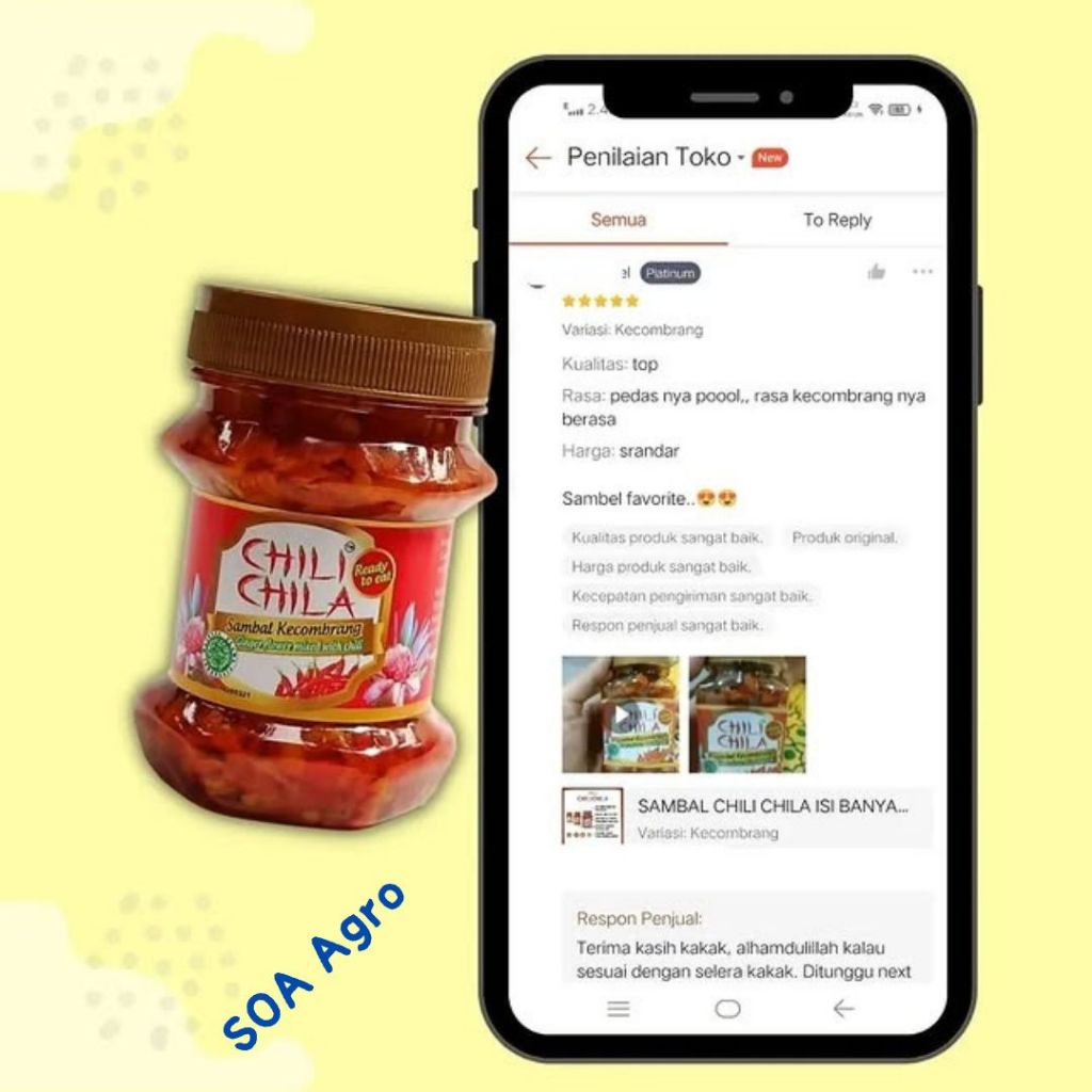 

Sambal Rumahan Chili Chila - Sambal Kecombrang