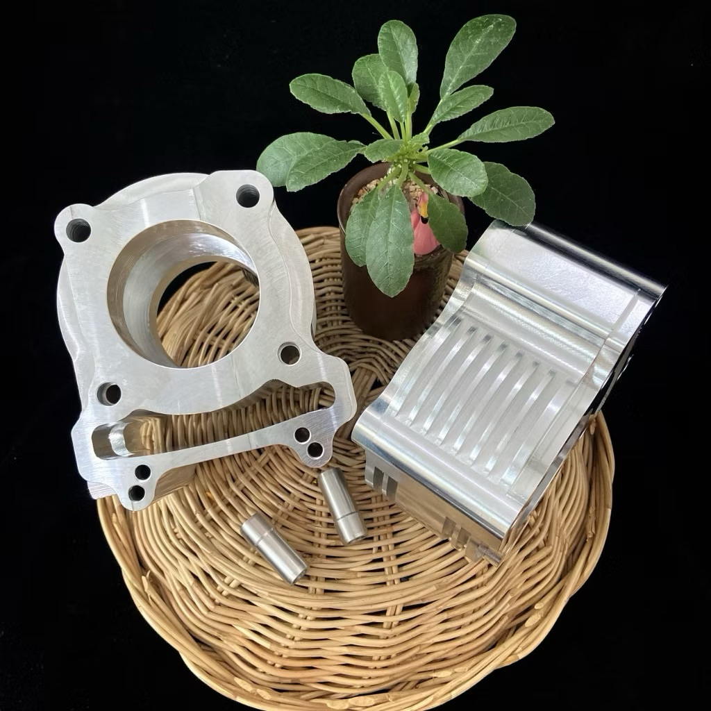 Blok billet cnc exciter mx king nmax aerox panjang 90 by VNR Thailand