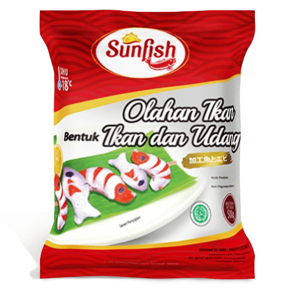 

Sunfish Olahan Bentuk Ikan Dan Udang 500gr