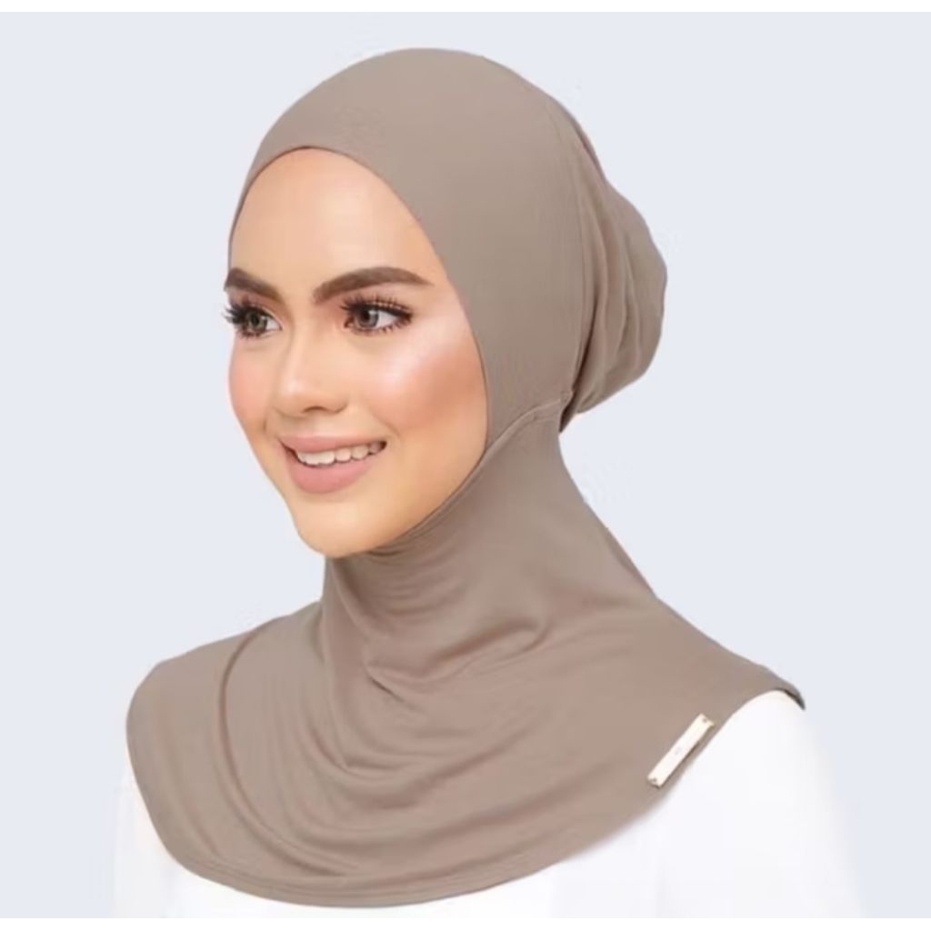 Ciput Inner Hljab Ninja Non Resleting Jilbab Ninja Malay Bahan Spandex Premium Dalaman Kerudung inst