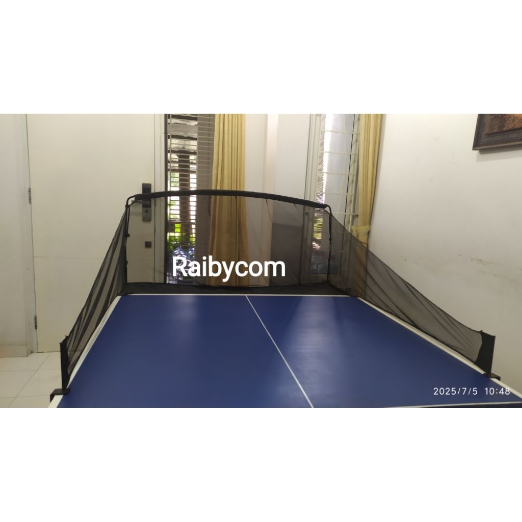Jaring bola pingpong Tenis meja Net jaring Robot bola pingpong latihan Tenis meja