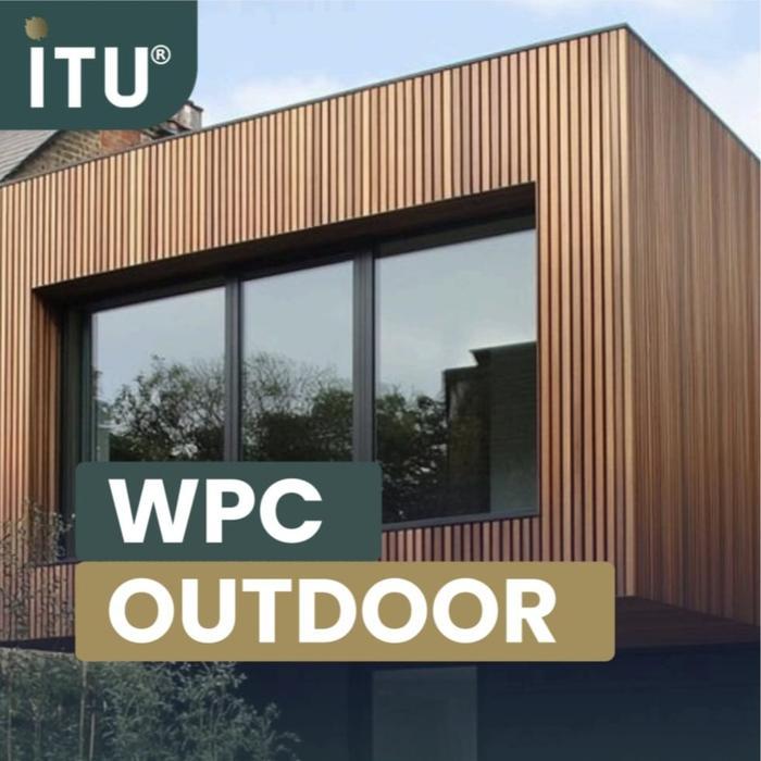 Wall Panel Outdoor WPC | WPC Outdoor | Panel Dinding WPC 2.9 Meter | WPC Outdoor