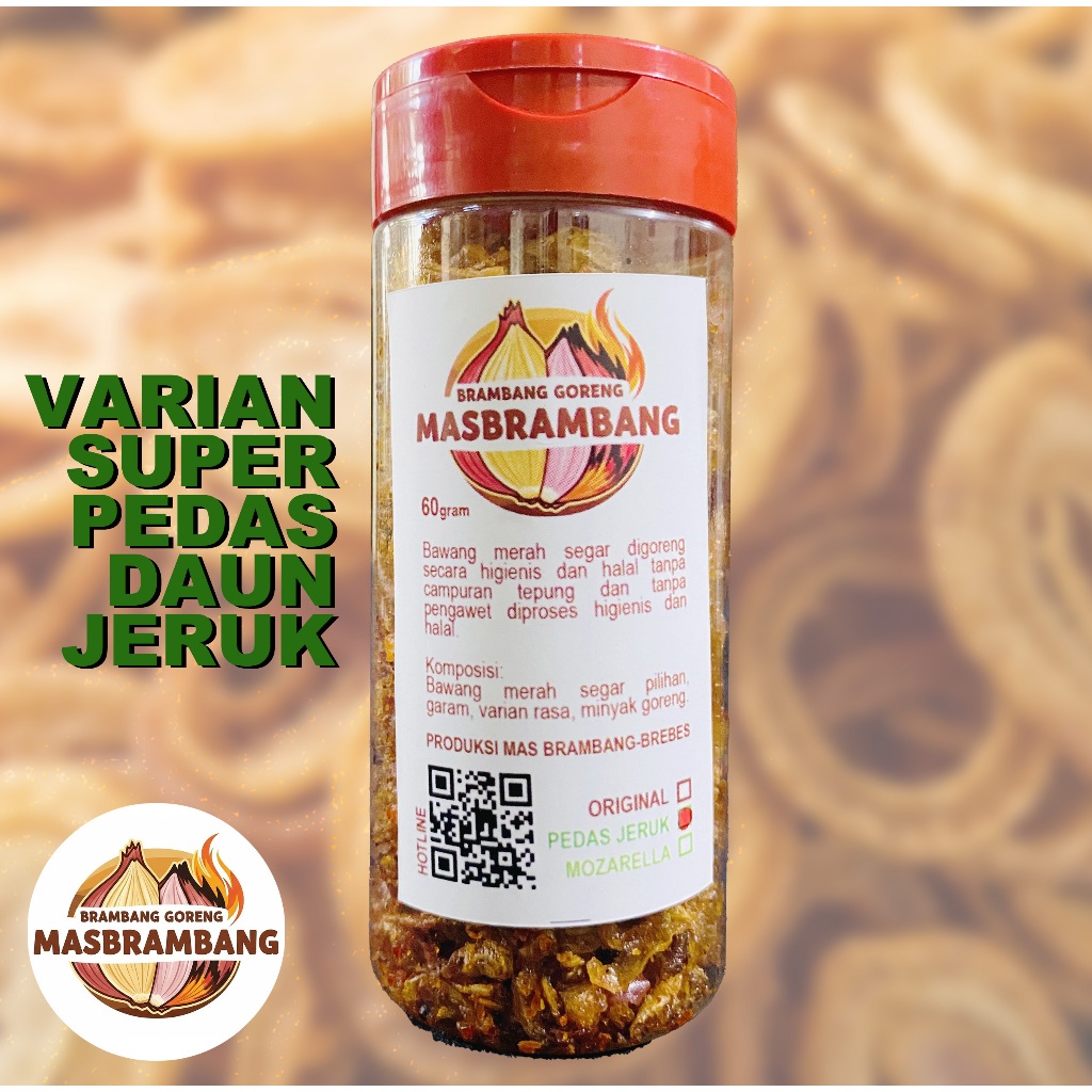 

BAWANG GORENG SUPER PEDAS DAUN JERUK