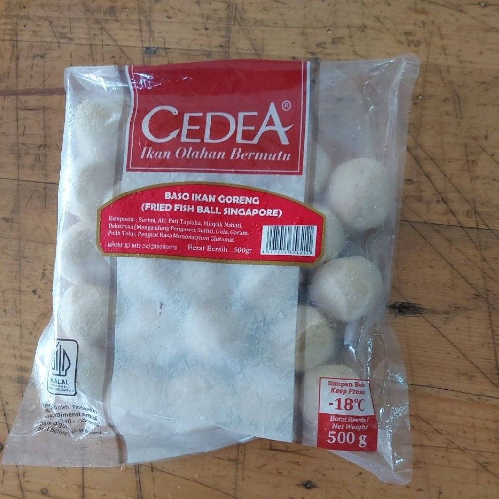 

CEDEA BAKSO IKAN GORENG 500GR