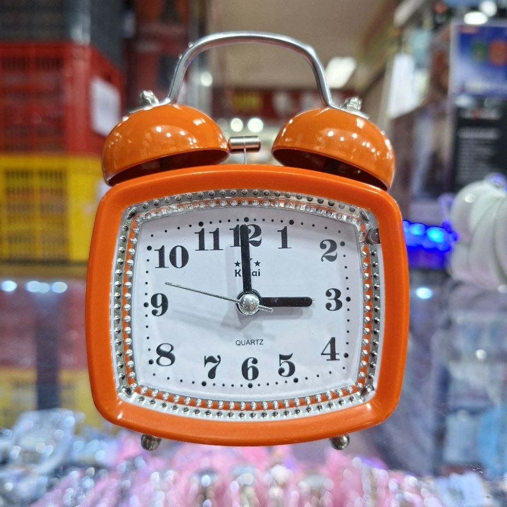 JAM BEKER ALARM BESI - JAM WEKER ALARM - JAM BEKER LONCENG KERAS