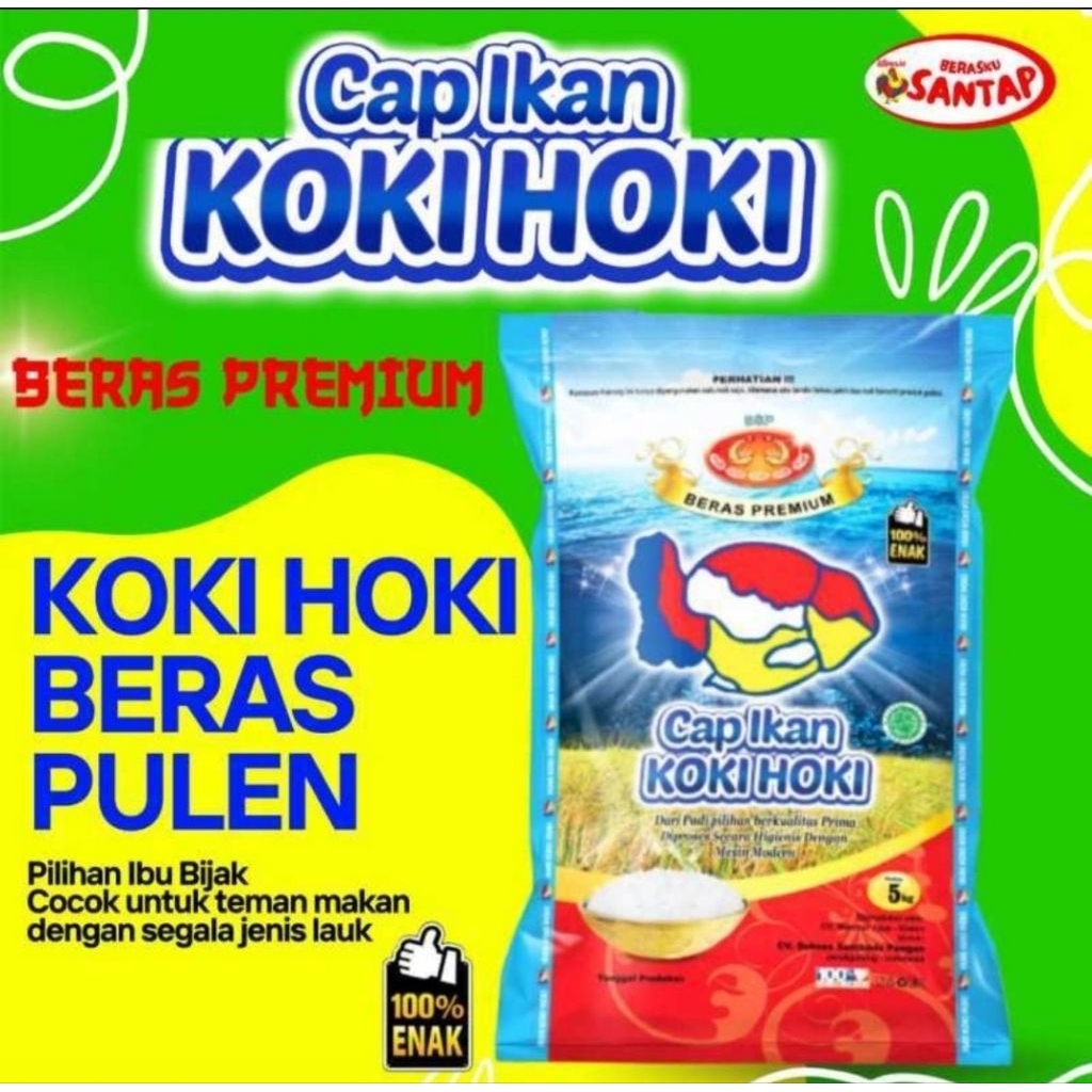 

Beras Koki Hoki 5kg KOKI HOKI 5KG