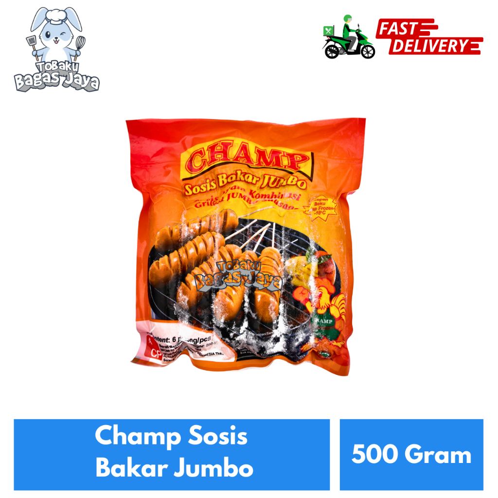 

Champ Sosis Bakar Jumbo 500 Gram