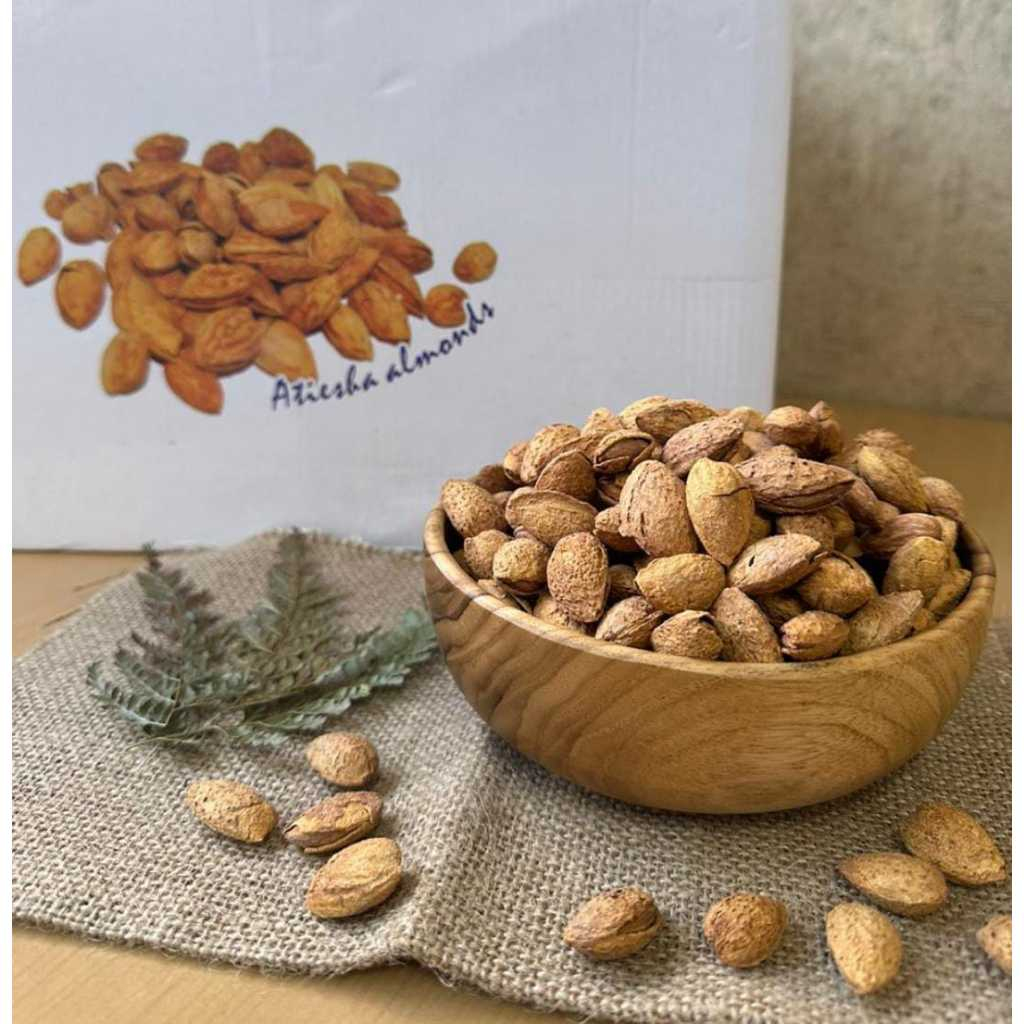 

Kacang Almond Roasted Kulit Matang rasa susu kemasan 1 kg 500 gram | Kacang Almond panggang susu | Oleh oleh haji dan umrah