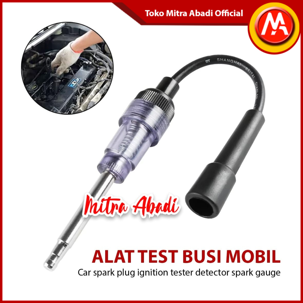 Alat Tes Busi Mobil / Alat Penguji Busi / Tester Pengapian Koil Busi / Car Spark Plug In-line Igniti