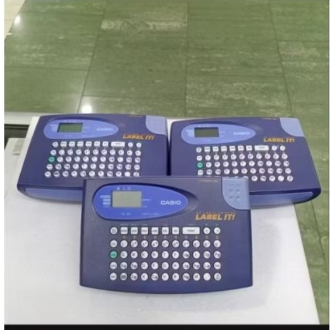 

CASIO LABEL PRINTER/CASIO LABEL IT/LABEL CASIO KL 60/REAL PICTURE/DISPLAY MODE/READY