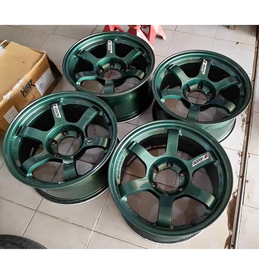 VELG SSW RING 18 LEBAR 9 PCD 6X139 ET0 LIKE NEW PNP PAJERO FORTUNER TANK STRADA TRITON LAND CRUISER 