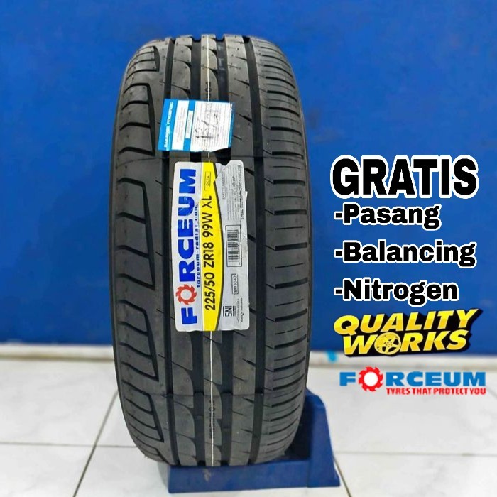 JUAL BAN FORCEUM OCTA 225 50 R18 TUBLLES - BAN MOBIL MURAH 225/50 RING 18