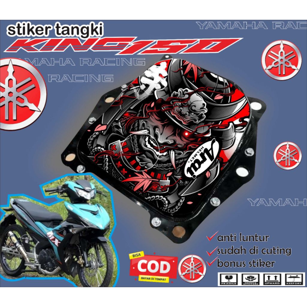 STIKER DECAL MX KING STIKER TANGKI MX KING 150