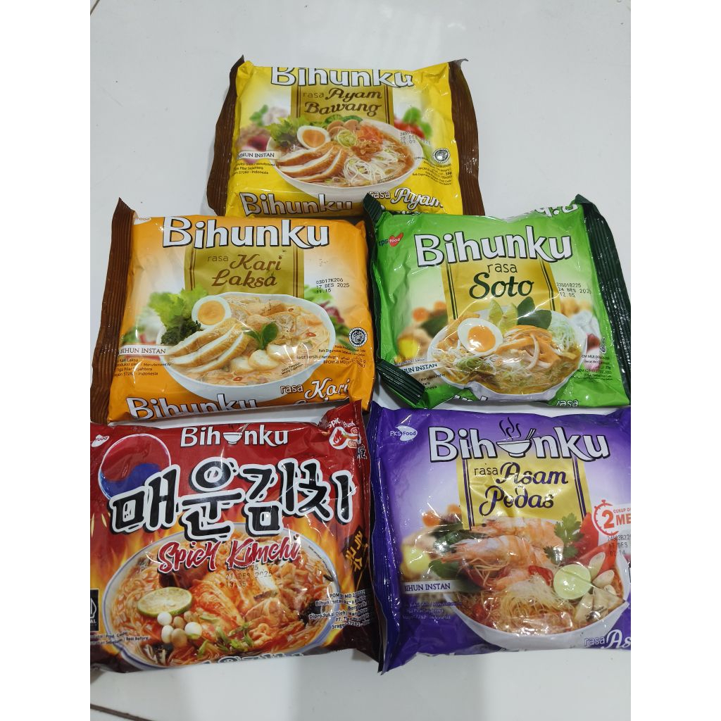 

BIHUNKU INSTAN 55GR (DAPAT 5PCS)