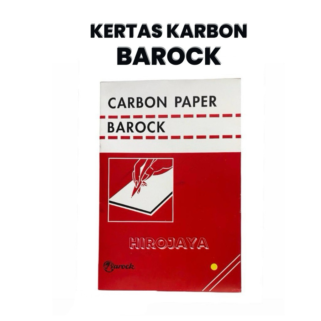 

Kertas Karbon Barock / Carbon Paper Barock Isi ±50 Lembar