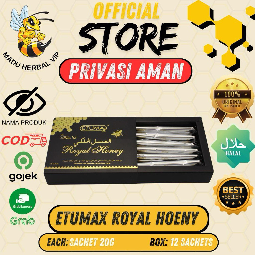 

Etumax Royal Honey vital honey original vip 20G