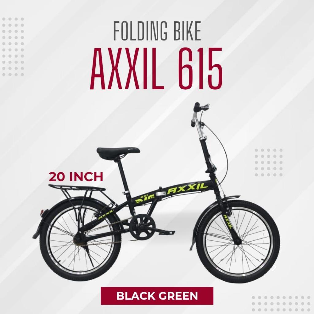 [NEW] Sepeda Lipat 20" Rem V Brake - Velg Aluminium / sepeda lipat