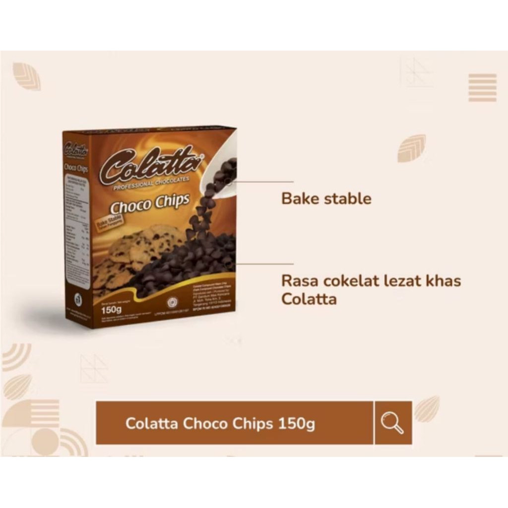 

Chocochips COLATTA 150 gr
