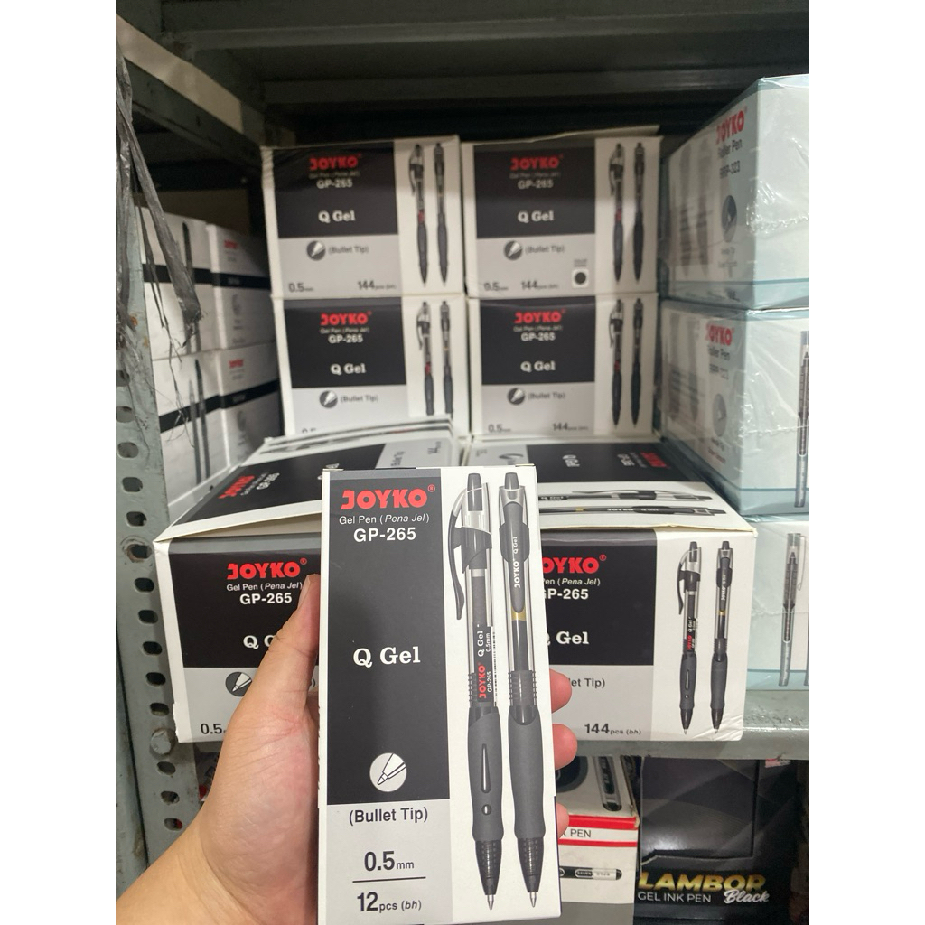 

(12pcs) Pena Joyko 265 Q Gel / Gel Pen Joyko 265 Q Gel