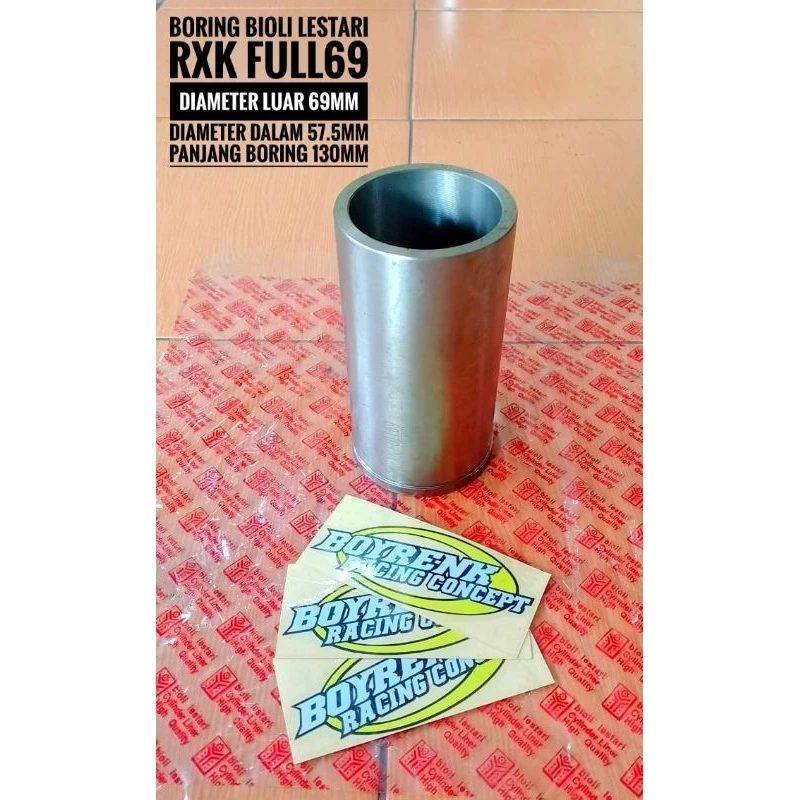 LINER 57.5-69-130 TIGER SONIC CYLINDER LINER BORING BIOLI- BOYRENK RACING