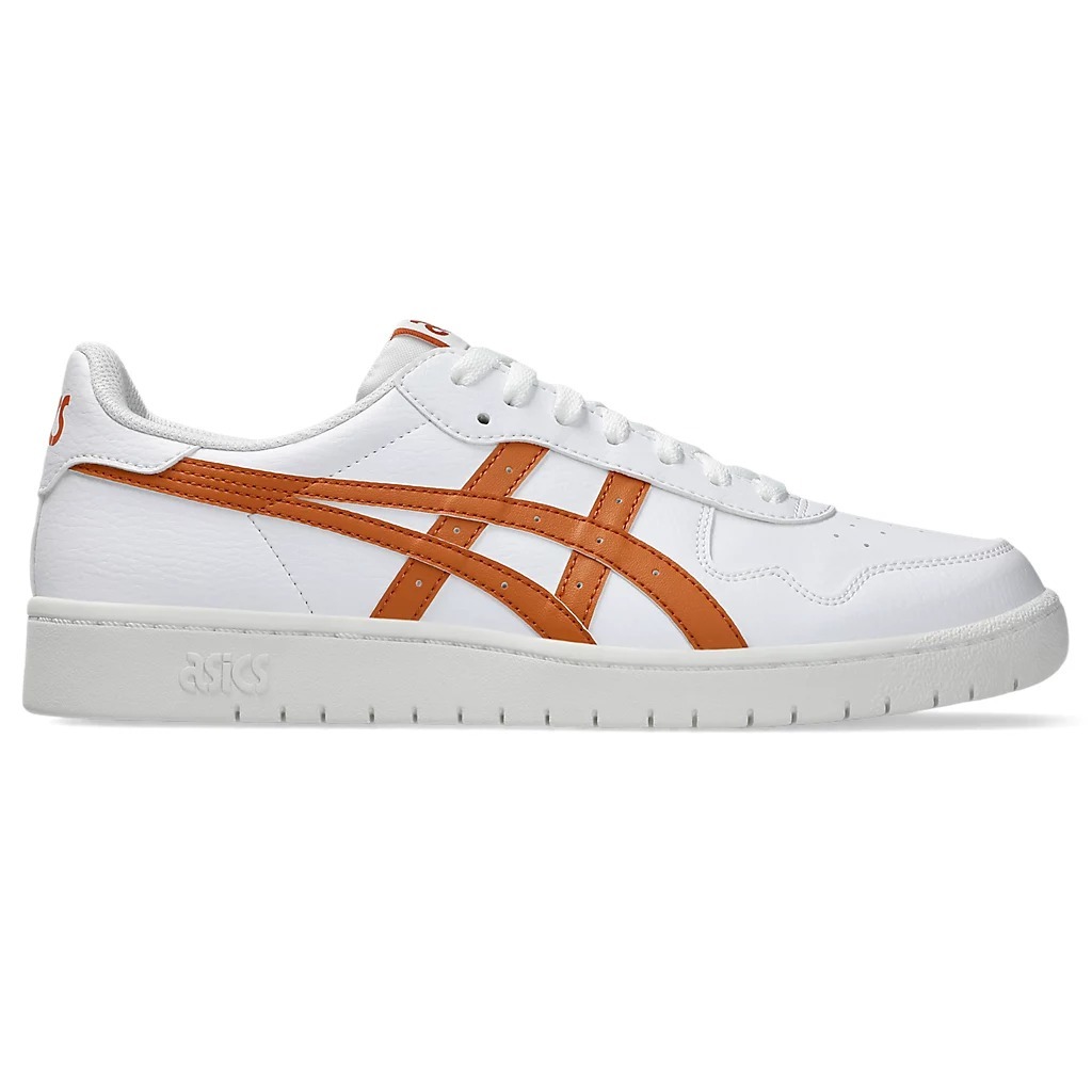 Sepatu Casual Asics Japan's - White/Rush Orange Original BNIB Resmi - Free Kaos Kaki