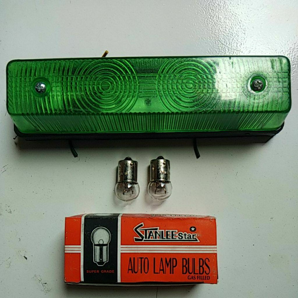 Lampu Variasi Lampu Kodok Mobil Bak Box Truk Bus 12V 24V + Bohlam ( 2 Pcs )
