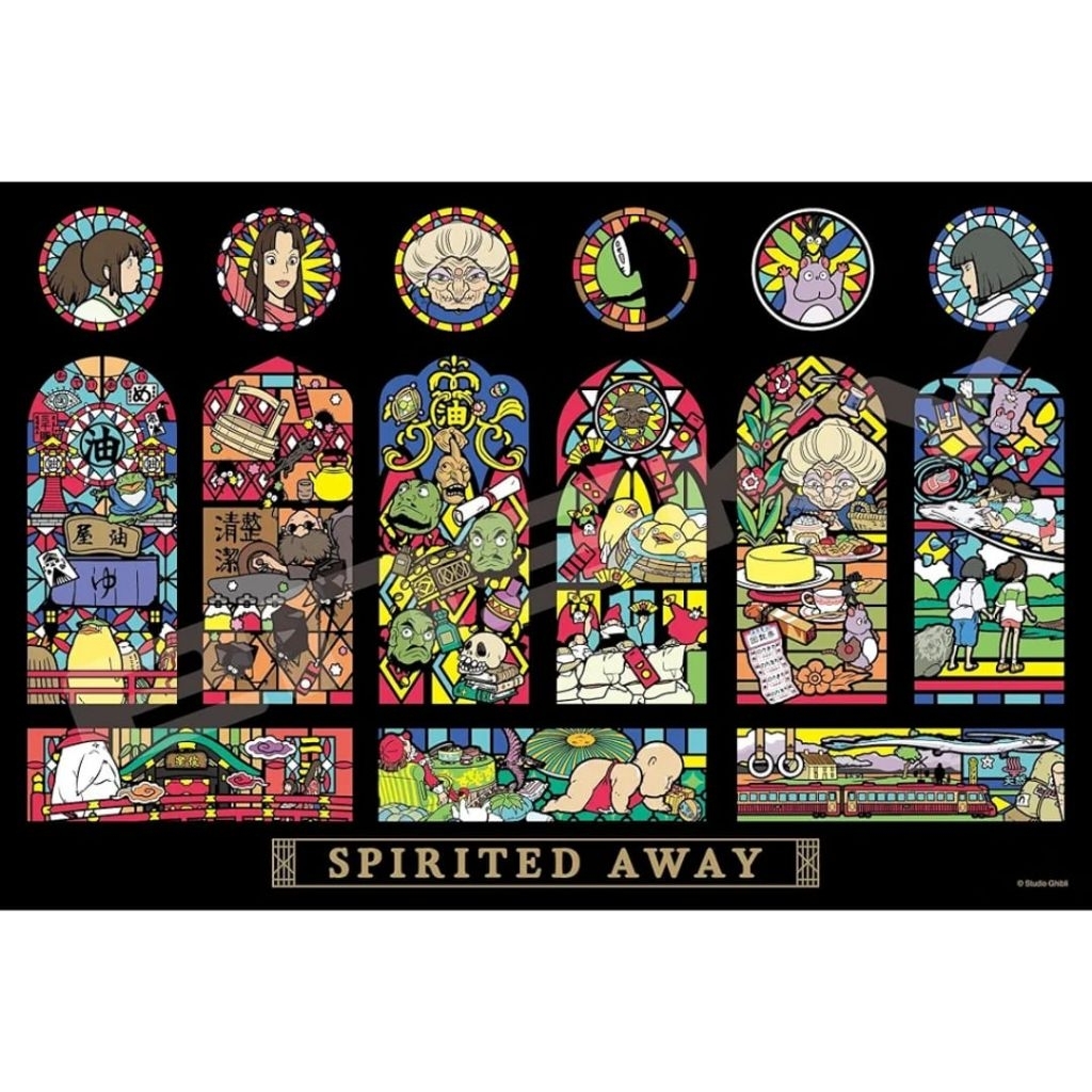 Ensky Art Crystal Spirited Away (Plastic) Jigsaw Puzzle 1000 Pcs