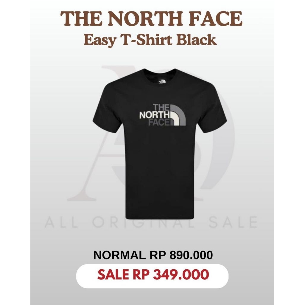 Kaos Pria The North Face, ORIGINAL 100%