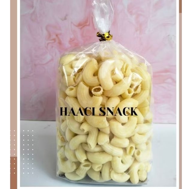 

Makaroni keju cheddr full keju kemasan 500 gram kemasan plastik