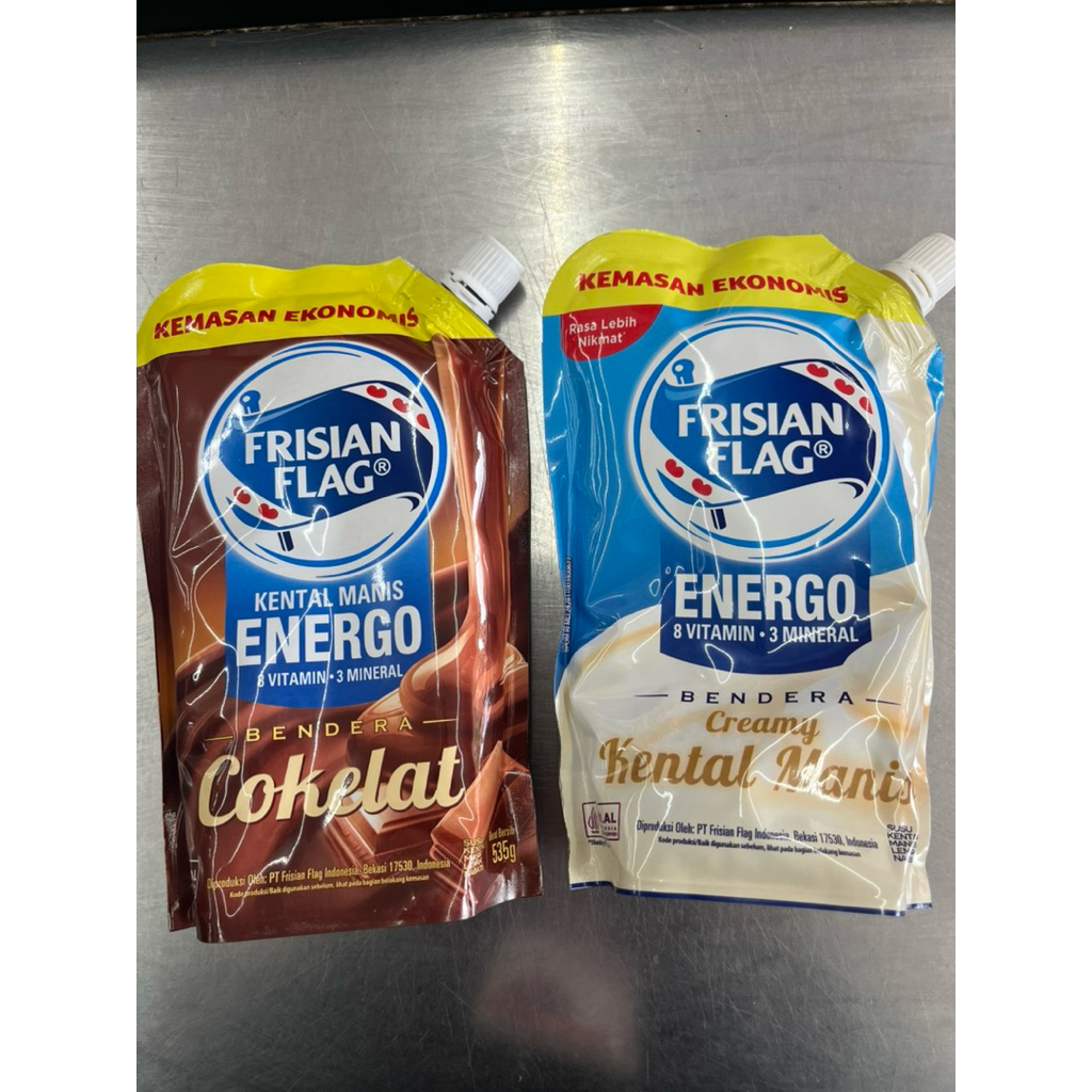 

Frisian Flag Bendera Kental Manis Pouch 535gr
