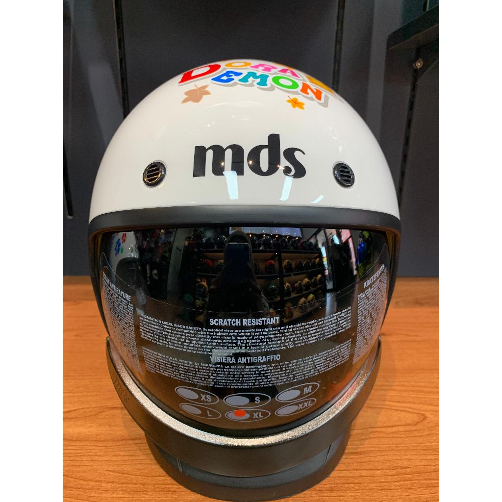 HELM MDS MAGNUM DORAEMON AUNTUMN WHITE