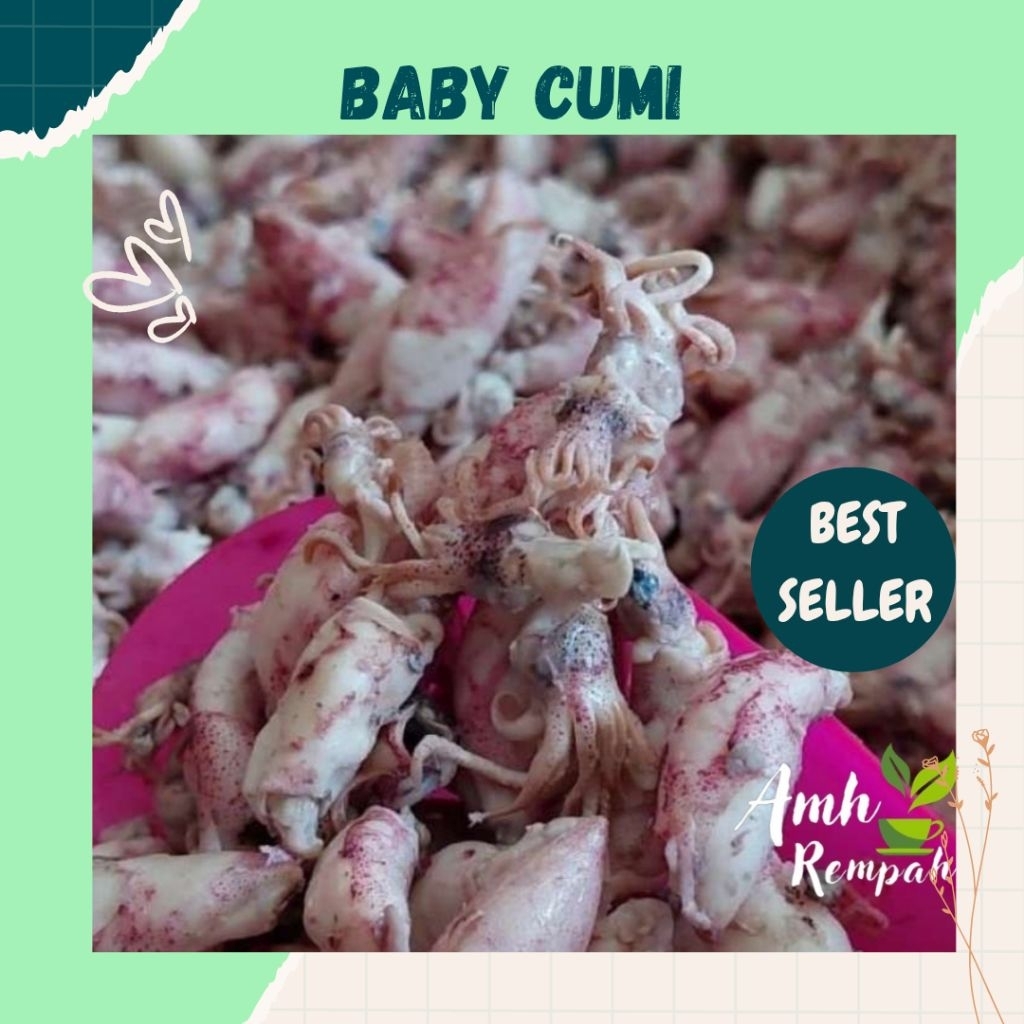 

Baby Cumi Asin Kemasan 250gr