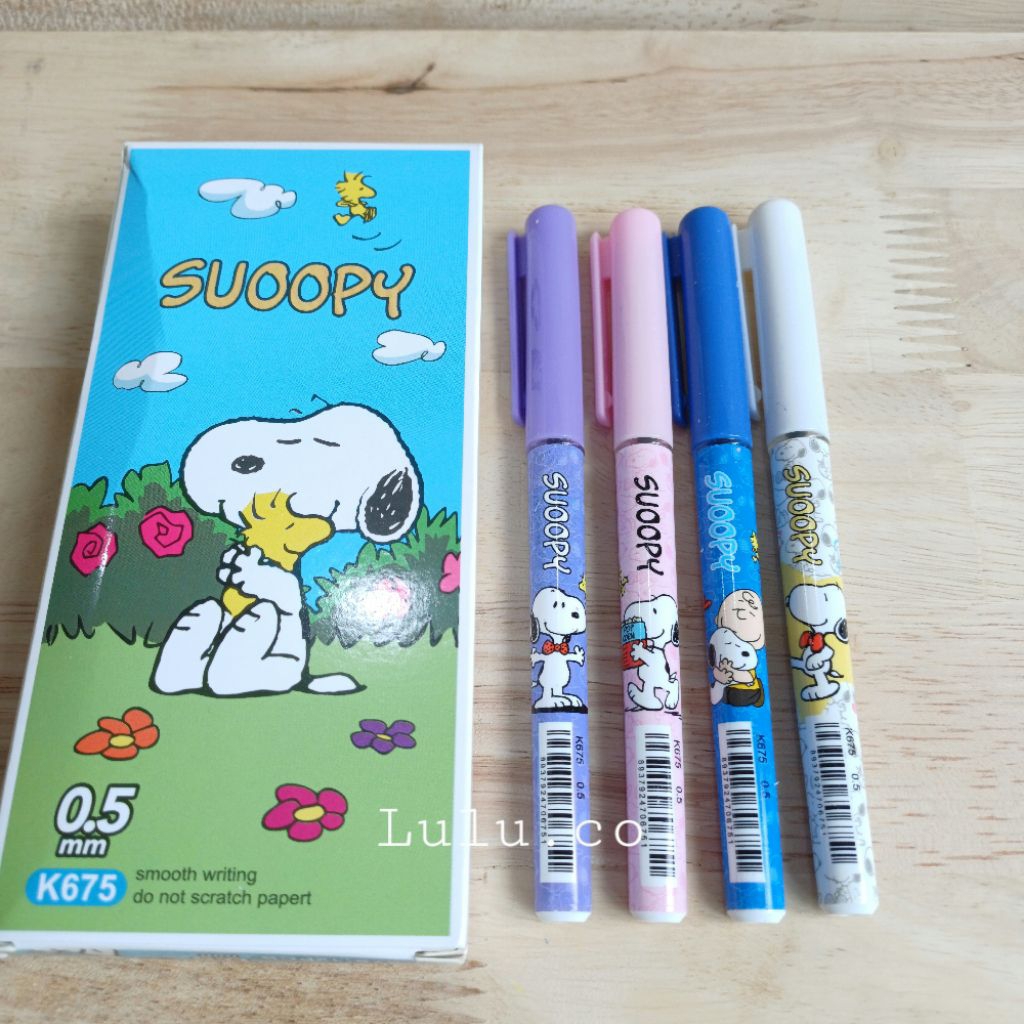 

Pulpen SNOOPY isi 12 (per kotak) K675
