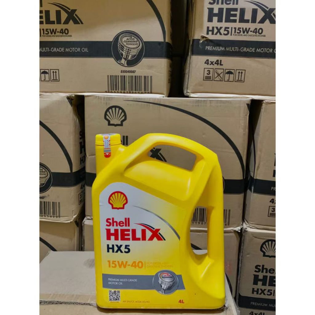 Oli Mobil Shell Helix HX5 4L