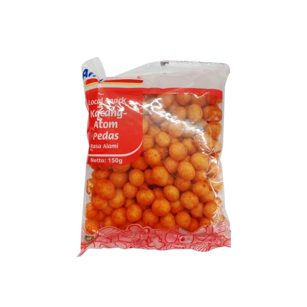 

Kacang Atom Pedas Rasa Alami Merek Alfamart 150 gr