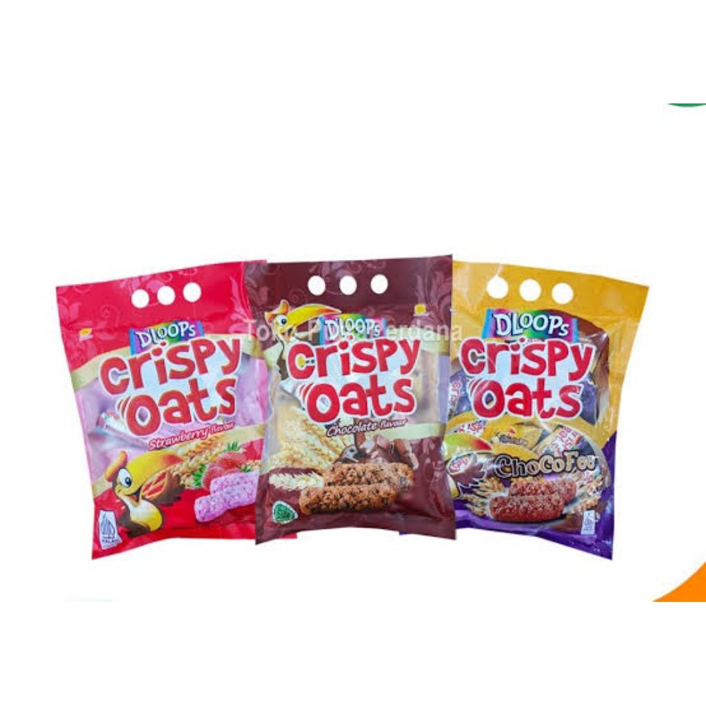 

Dloops crispy oats 20pcs / Dloops coklat choco/ Dloops tra