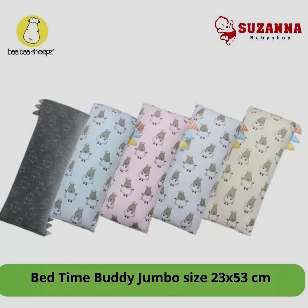 Baabaasheep PILLOW BAMBOO JUMBO -BED TIME BUDDY BIG SHEEPZ With COLOR 23 x 53