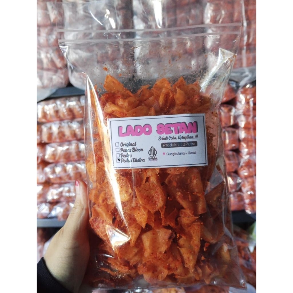 

Lado Setan kemasan 250gr Asli Khas Bungbulang