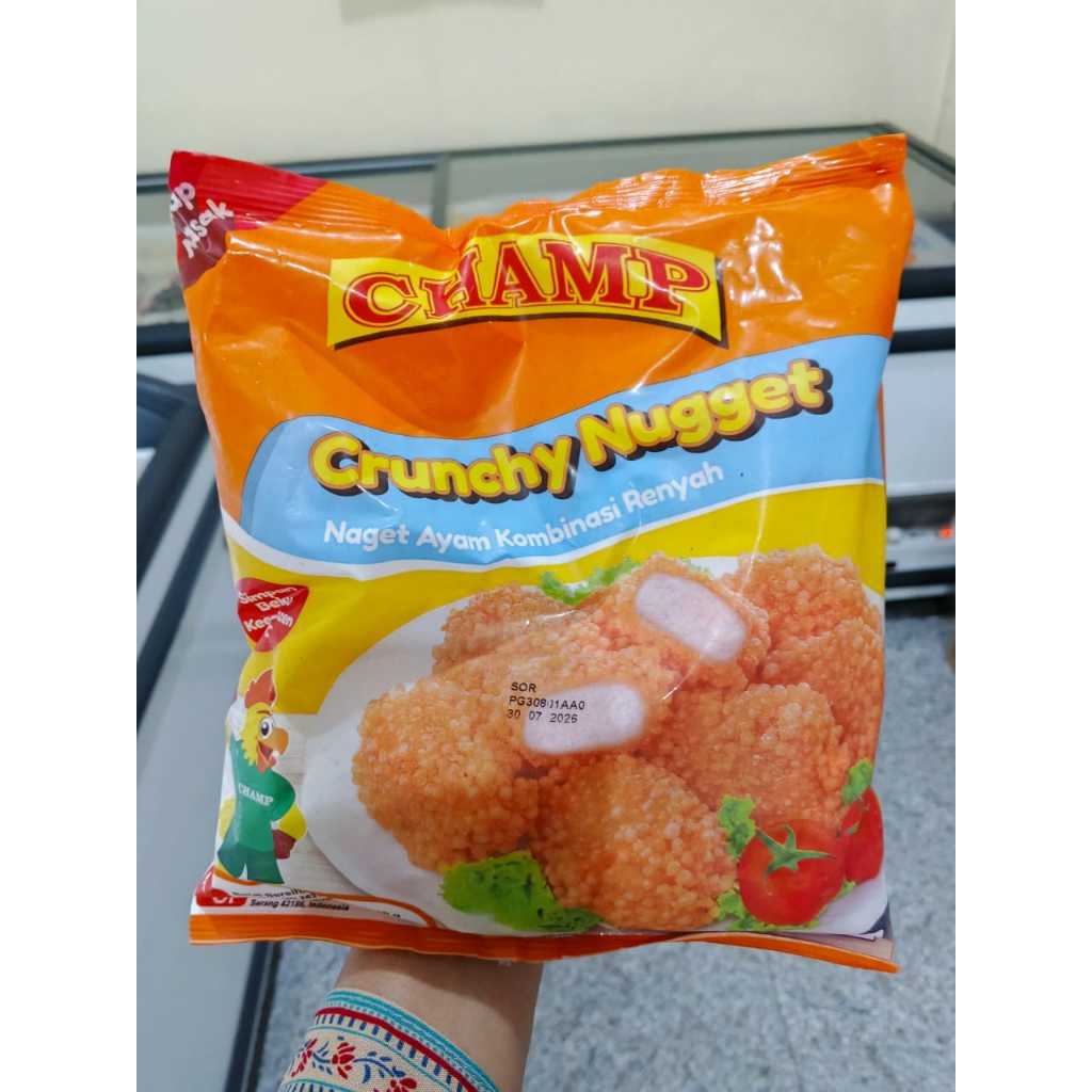 

Champ nuget crunchy 450g