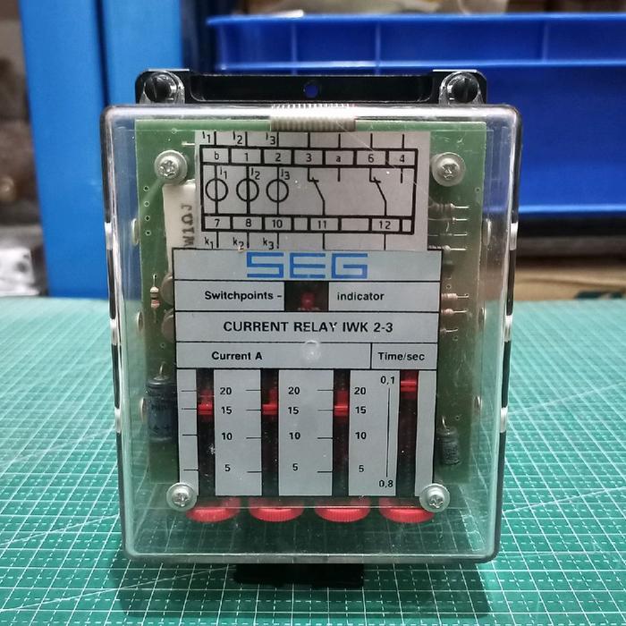 SEG IWK 2-3 | IWU 2-3 | IWK2-3 | IWU2-3 Current Relay