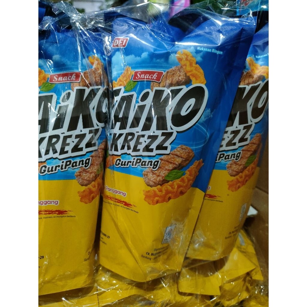 

Snack Taiko Krezz GuriPang Makanan Ringan Aneka Rasa | 1 pak isi 5 bungkus