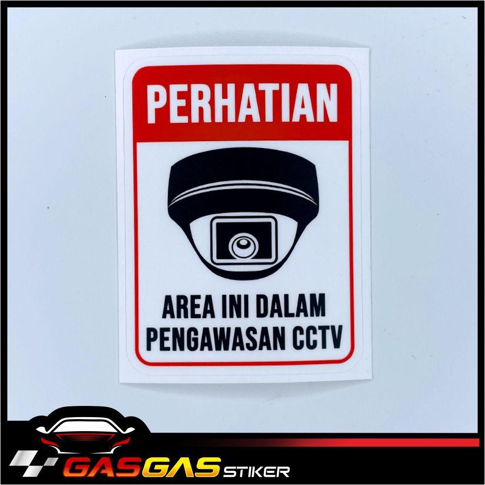 

Stiker CCTV | Stiker Peringatan CCTV | Stiker Dinding Warning CCTV