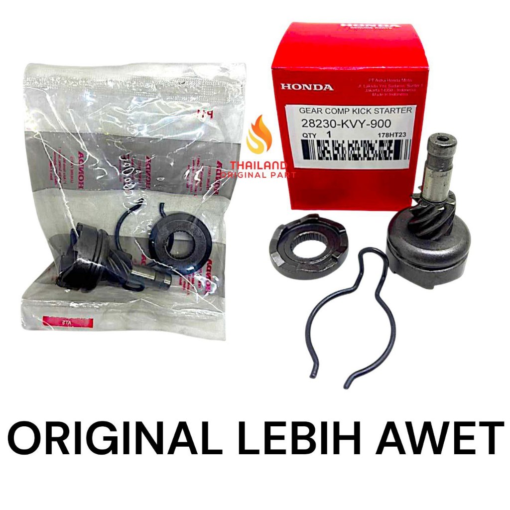 Gigi Pinion Beat Karbu / Scoopy Karbu / Spacy Karbu KVY Original Honda AHM KD178