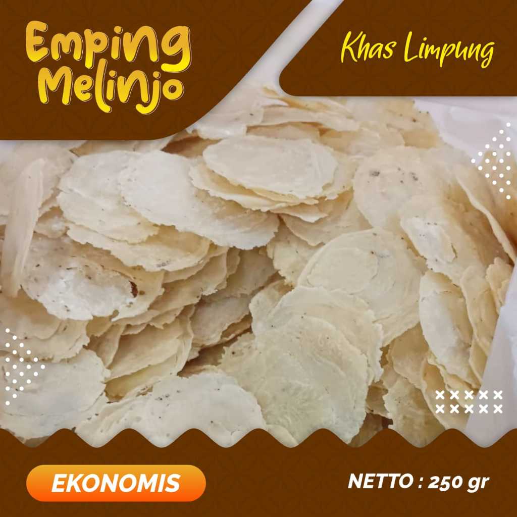 

Emping Melinjo Khas Limpung 250 gr