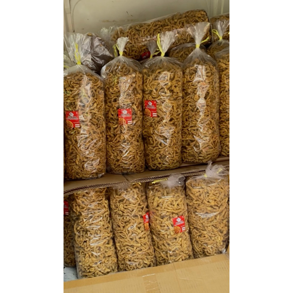 

2 KG - KERIPIK USUS cap LOKA JAYA kripik kripsus enak